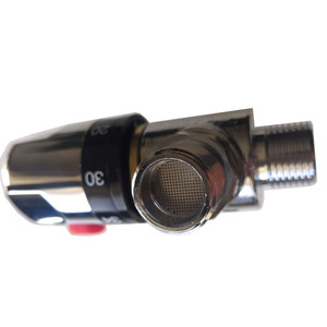Vanne thermostatique robinet thermostatique avec union vanne thermostatique noyau chauffe-eau solaire vanne 1/2 - Product Image 2