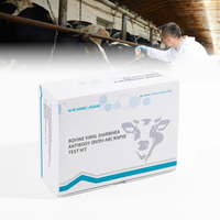 Vericare Kit de test rapide d'anticorps contre le virus de la diarrhée virale bovine BVDB Ab détection vétérinaire pour ferme de bovins de vache
