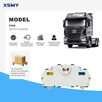 3801010-D824E FAWJ6P Meter Kombinasi Digital untuk Truk Tugas Berat, Panel Instrumen untuk Traktor, Pengukur Dashboard Truk Dump