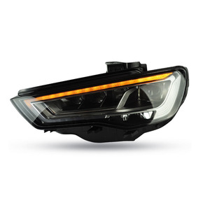 New 17 Matrix LED Front Lens 6000k Color Daytime Running Light Assembly Modification for A3 14-16 Models Headlight <b>Bulb</b> A3 - Product Image 3