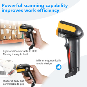 HZTZ H1 USB kablolu <span class=keywords><strong>2D</strong></span> barkod tarayıcı depo mağaza veya süpermarket için PDF417 & QR kodları için hazır - Product Image 6