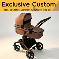Poussette 3 en 1 pour bébé, certifiée EN1888, pliable, très vendue, Coches De Bebe