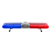 Barre lumineuse LED stroboscopique super lumineuse BIAOCHI rouge et bleue, lampe de signalisation de toit pour camions et ambulances, sirène CJB-200, amplificateur de son 12V