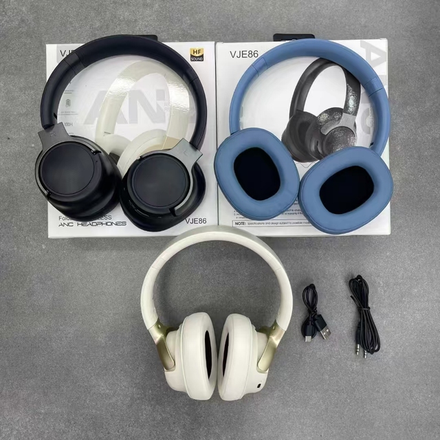 Original ANC Headphone VJE86 True Wireless Active Noise Canceling BT Headset Earphone High Sound Quality Headphones