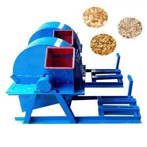 Zhongxiang waste furniture wood peller tree trunk super fine sawdust chipper and crusher