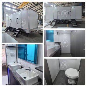 Remorque Sanitaire Mobile de Luxe Européenne Portable pour Toilettes Publiques, Modèle DDP, pour Extérieur, VIP - Product Image 1