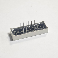 Module d'affichage LED professionnel à 7 segments, 4 chiffres, 0,28 pouce, conçu pour l'utilisation en équipement d'affichage d'horloges-radios et de réveils