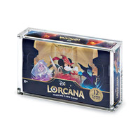 Boîte de présentation en acrylique transparente avec protection UV avancée pour Lorcana TCG Chapter Booster Box
