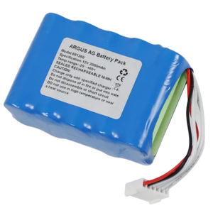 Batterie de haute qualité RHINO POWER 601260 pour pompe à perfusion <span class=keywords><strong>Codan</strong></span> Argus 606, type 601260 601074, Argus 717-O 12V 2.0Ah NIMH - Product Image 3