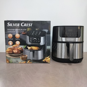 <span class=keywords><strong>Friteuse</strong></span> à Air 15L Noir Argent Atmosphère Haut de Gamme avec Intelligence Mécanique Familiales De Air Fryer En Gros - Product Image 2