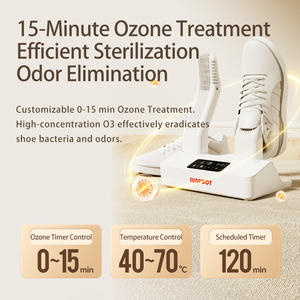 Secador de Zapatos y Calcetines Portátil con Temporizador Inteligente y Ozono <span class=keywords><strong>para</strong></span> el Hogar - Product Image 5