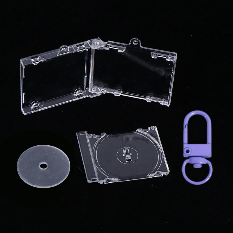Caja vacía + CD + hebilla de puerta