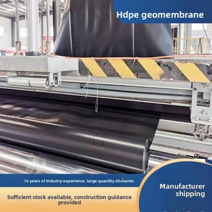 Geomembrana de Polietileno HDPE DaringFish de 1.0 mm, Impermeable y Anti-Infiltraciones, para Cubrir Vertederos y Sitios de Entierro - Product Image 3