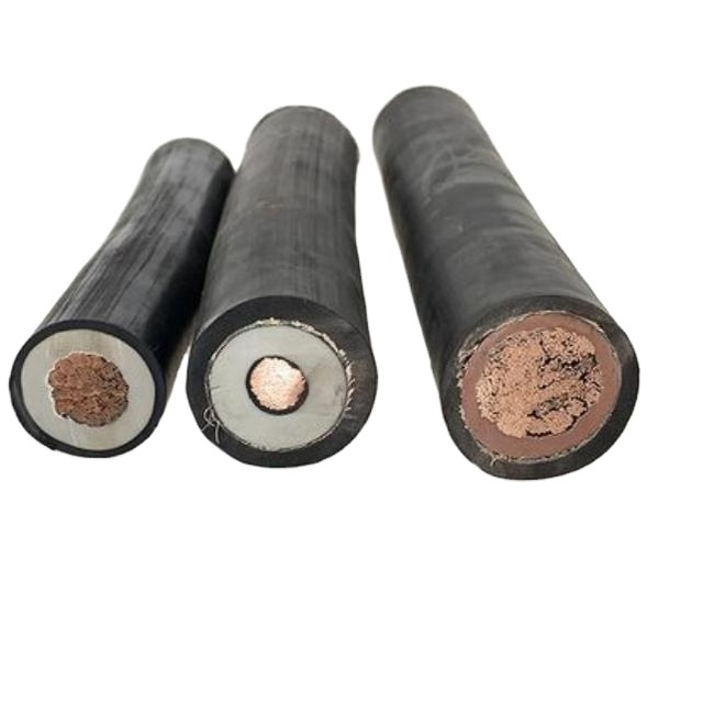 Flexible 185mm2 Pure Copper Cable with Rubber Insulation for Construction Rubber Welding Applications