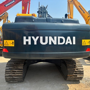 Excavadora de cadenas Hyundai Robex 220LC-9S de segunda mano, 22 toneladas, 200000W de potencia, PLC, caja de cambios, motor hidráulico, color amarillo y negro - Product Image 3
