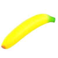 Zachte Reuze Fruit Squishies Bananen Stijl Knijp Speelgoed voor Stressverlichting Langzaam Stijgende TPR Squishies Fidget Speelgoed