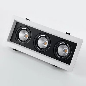 <span class=keywords><strong>Downlight</strong></span> <span class=keywords><strong>LED</strong></span> Empotrable Antideslumbrante, <span class=keywords><strong>Rectangular</strong></span>, Cuadrado, de Una, Dos, Tres o Cuatro Cabezas - Product Image 2