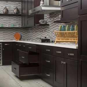 2024 New Design <b>High</b> <b>Gloss</b> MDF Melamine Interior <b>Furniture</b> Ready to Assemble Wooden Soft Close RTA Kitchen Cabinets - Product Image 5