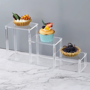 Make-up Parfüm Display Rack Clear Acryl <span class=keywords><strong>3</strong></span>-Tier Regal für Desktop - Product Image 3