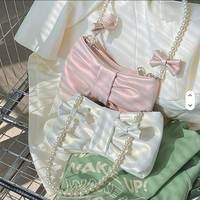 Sac à main de luxe pour femme en perles, toutes saisons, couleur bonbon, sac à bandoulière tendance