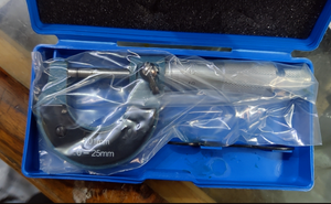 0-25 Mmx0.01 Goedkope Micrometer Verf-Spray Ronde Boog Frame Processie Buiten Micrometer