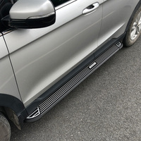 Kit d'accessoires de protection de voiture SUV Logo de haute qualité, marchepied latéral en aluminium personnalisé pour Chevrolet orangé