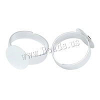 Messing Offener Ringrohling Verstellbarer Ring 10mm 12mm 20 Stück/Beutel für Schmuckherstellung