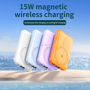 Banque d'alimentation magnétique ODM/OEM 22,5W 10000mAh avec 4 câbles, chargeur <span class=keywords><strong>portable</strong></span> pour <span class=keywords><strong>iPhone</strong></span> 17, <span class=keywords><strong>batterie</strong></span> externe, pack de <span class=keywords><strong>batterie</strong></span> - Product Image 6