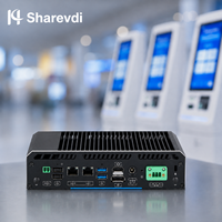Mini PC Industrial Core I3 I5 I7 8va Generación 8130U, 2*LAN, 2-4*COM RS232/485, Pantalla Dual, Módulo WIFI/BT/4G LTE, Controlador Integrado