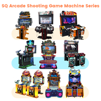 Machine de jeu vidéo de tir à deux joueurs SQ Arcade à monnayeur, version anglaise pour adultes