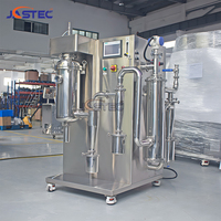 Séchoir à pulvérisation fermé à haute efficacité laboratoire en acier inoxydable 2 litres petite Machine de séchage d'atomiseur faire de la poudre d'oeuf en poudre de lait infantile