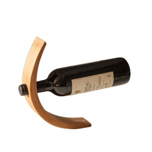 Wholesale Storage Table Wooden Display wine rack countertop bamboo wine rack wine rack pegs