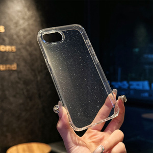 Pha Lê <span class=keywords><strong>Bling</strong></span> rõ ràng Slim Gel Trong Suốt TPU điện thoại di động trở lại trường hợp bìa trường hợp điện thoại cho <span class=keywords><strong>iPhone</strong></span> SE <span class=keywords><strong>4</strong></span> 16e 15 14 13 12 Pro Max - Product Image 4