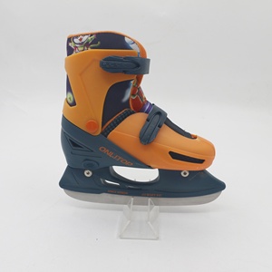 <span class=keywords><strong>Pattini</strong></span> da Hockey su ghiaccio Hardshell Pro-lame termiche rivestite in velluto per prestazioni Multi-pista - Product Image 1
