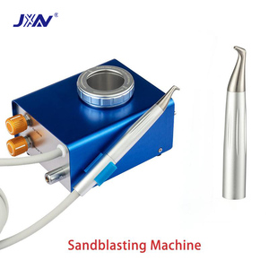 Macchina per Lucidatura Dentale a Turbina, Attrezzatura per Sbiancamento e Pulizia dei Denti, Unità di Sabbiatura Senza Polvere con Getto d'Acqua, Certificata CE - Product Image 1