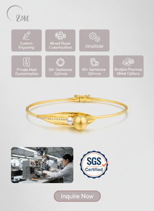 18K <b>Gold</b> Classic Simple Luxury Leaf Bracelet Brilliant Cut Diamonds Micro-pave Setting Customizable Fine <b>Bangle</b> Unisex NGTC - Product Image 6