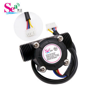 Capteur de débit d'eau à effet Hall à 4 points S201B, distributeurs automatiques de boissons chaudes, débitmètre avec interrupteur de détection de température - Product Image 2