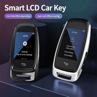 Clé de voiture intelligente à écran LCD, mise à niveau universelle compatible avec tous les modèles de voitures