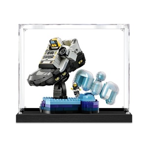 Étui de présentation en acrylique <span class=keywords><strong>Nike</strong></span> <span class=keywords><strong>Air</strong></span> <span class=keywords><strong>Max</strong></span> 95, panneaux de 2 mm/3 mm, style dessin animé mignon, compatible avec le set 43025, boîte anti-poussière pour figurine - Product Image 5