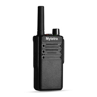 MYT T386 Talkie-walkie professionnel 4G POC avec enregistrement GPS, batterie 4400 mAh longue autonomie, interphone mondial pour la sécurité des équipes et les opérations d'intervention
