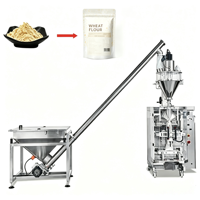 Machine d'emballage verticale entièrement automatique pour le remplissage et l'emballage de poudres, farine et épices