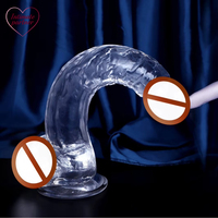 Dildos, Godets et Pénis Artificiels pour Femmes, Jouets Sexuels Doux et Économiques, pour Vagin, Clitoris et Anus, avec Ventouse, 5 Couleurs