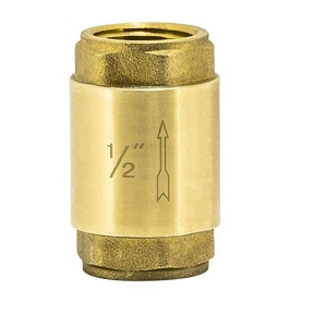 Válvula de retención de resorte de rosca 3/4 NPT, válvula de retención Horizontal unidireccional sin retorno de latón, válvula de retención de agua en línea Vertical para <span class=keywords><strong>pozo</strong></span> - Product Image 3