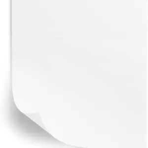 Tampon de chevalet collant de 25x30 pouces grand papier blanc de qualité supérieure pour tableau à feuilles mobiles