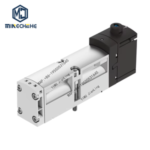 Vanne solénoïde pneumatique VSVA-B-M52-MZD-A1-1T1L 5/2 voies à solénoïde unique pour commande d'air ISO 15407-2 pour machines d'automatisation P - Product Image 1