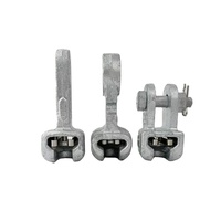 Œillet à rotule galvanisé à chaud de type WS W R pour isolateur, matériel de ligne de transmission aérienne