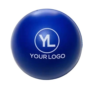 Vente en gros Fabrication sur mesure Boules en mousse PU en forme de balle de golf anti-stress Boules à presser anti-stress Jouets de décompression en mousse souple Ensemble de boules - Product Image 1