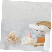Handuk Mandi Scrub Pengelupas Kulit Ramie Organik Alami Ramah Lingkungan, Kain Jala Mandi Modern Tebal Berkualitas Tinggi