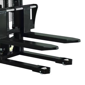 हाइड्रोलिक हाथ से संचालित मैनुअल लिफ्टर फोकलिफ्ट 1 टन हैंड फोर्कलिफ्ट मैनुअल पैलेट स्टेकर का उपयोग गोदाम में उपयोग - Product Image 6