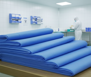 Tissu non tissé SSMS de qualité supérieure offrant une protection équilibrée, une circulation optimale de l'air et une durabilité pour les marchés médical et industriel. - Product Image 3